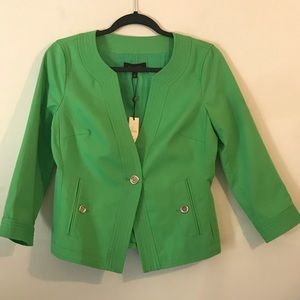 NWT Talbots Green Blazer, Size 4